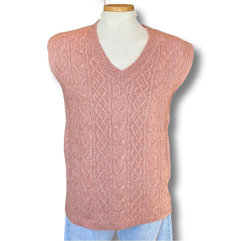 Cutest Cable Knit Sweater Vest, luxurious soft knit and style
